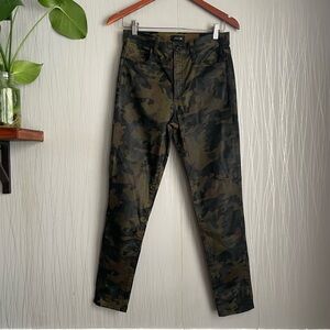 Joes Jeans the Charlie High Rise Skinny Ankle Womens size 28 Green Camo